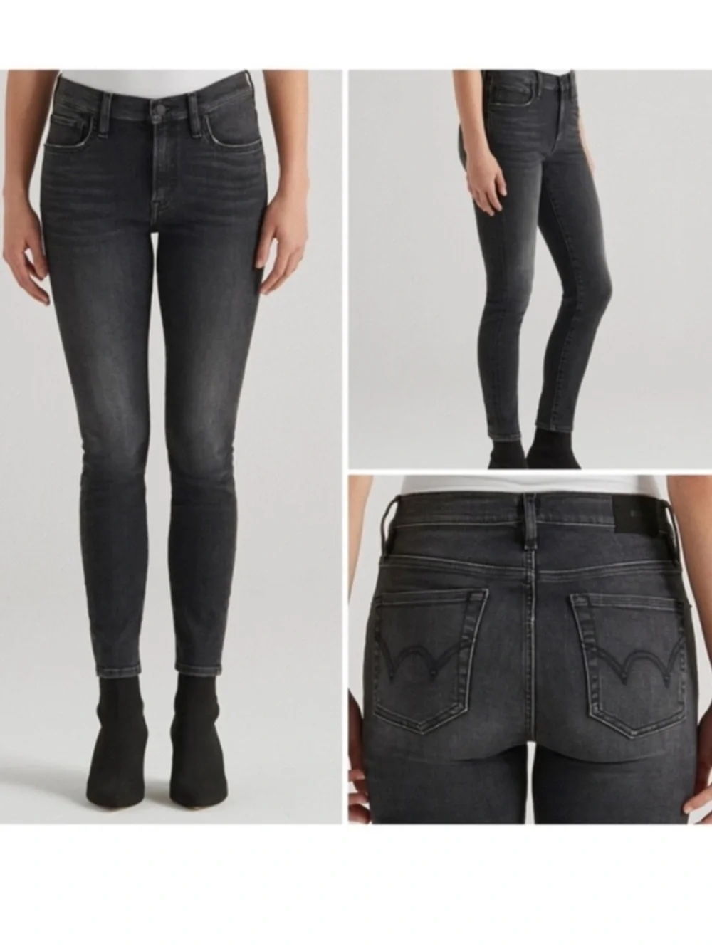 Edwin- Pixie 9” Mid Rise Skinny Jeans Size 26